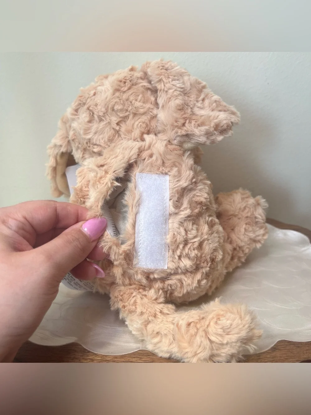 Happy Fuel‎ Dumpling The Golden Dog Plush Heating Pad Golden Retriever NWT